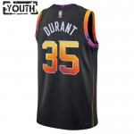 Phoenix Suns Trikot Kevin Durant 35 Jordan 2022-23 Statement Edition Schwarz Swingman - Kinder